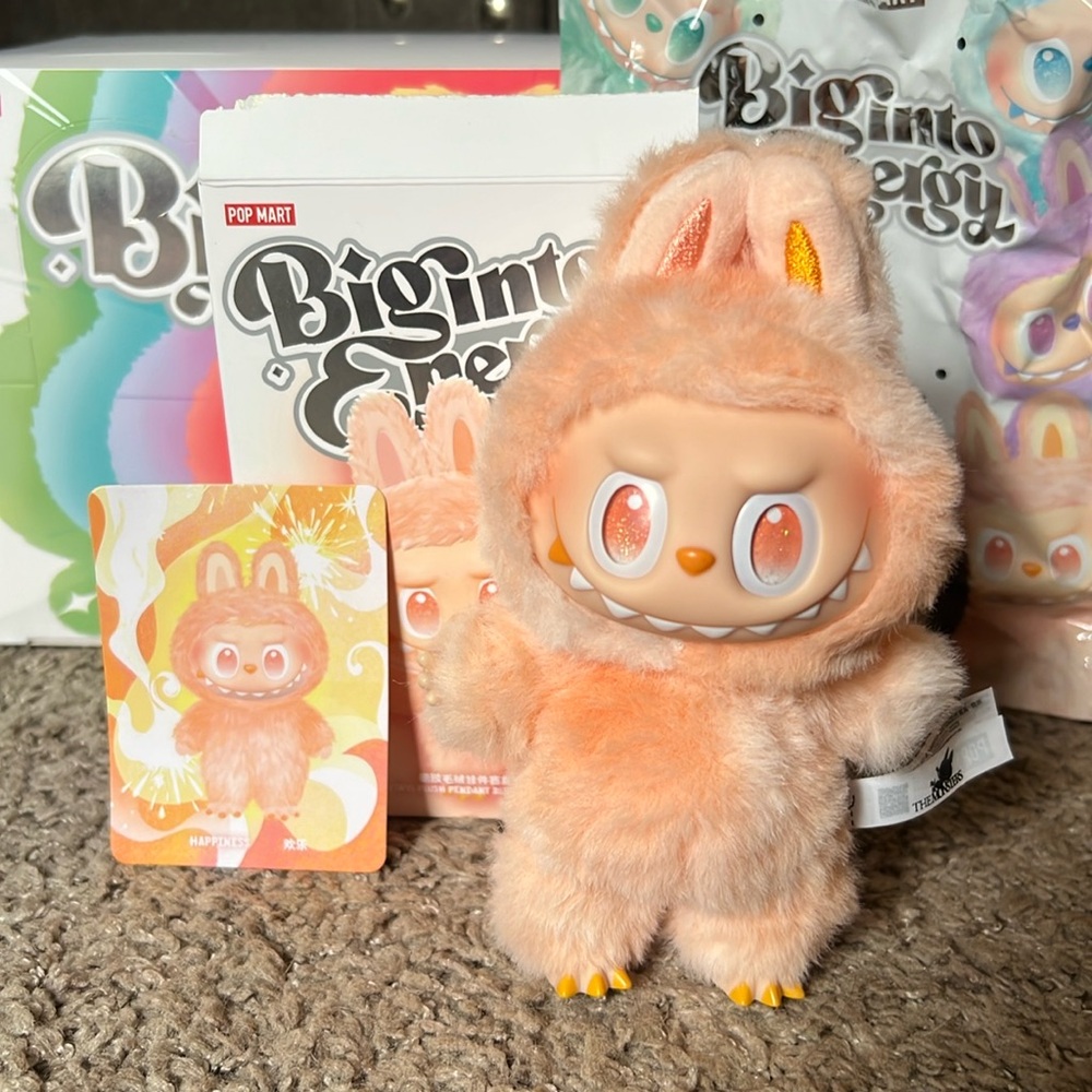 Big into Energy Happiness Labubu